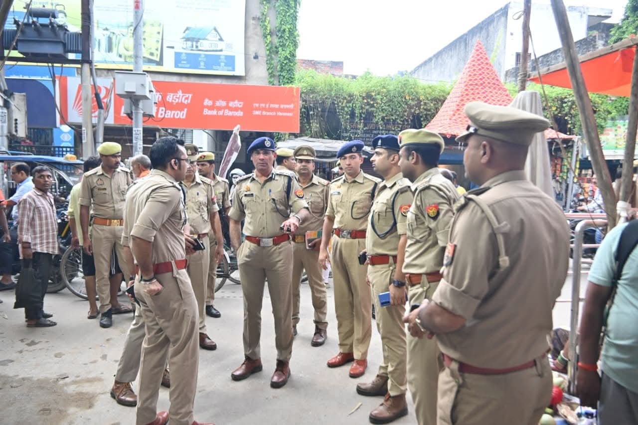 लोलार्क कुण्ड स्नान पर्व पर वाराणसी पुलिस का कड़ा पहरा: ड्रोन और CCTV से होगी परिंदे पर भी नजर