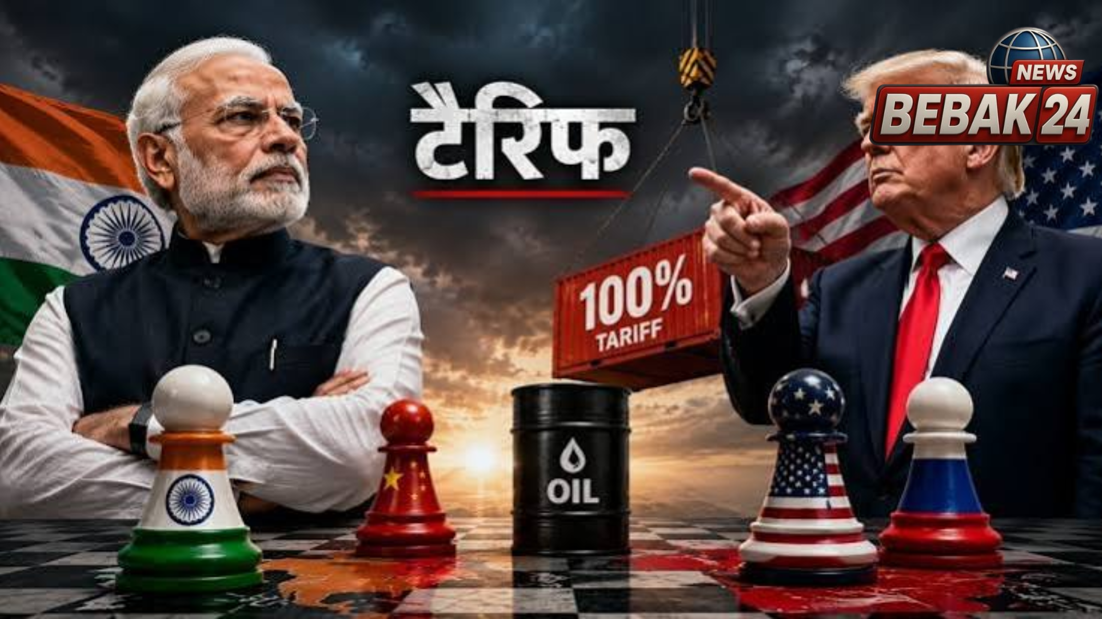 रूस से तेल खरीदना भारत को पड़ सकता है भारी: अमेरिका में 100% टैरिफ की तैयारी, विधेयक में भारत समेत 10 देश