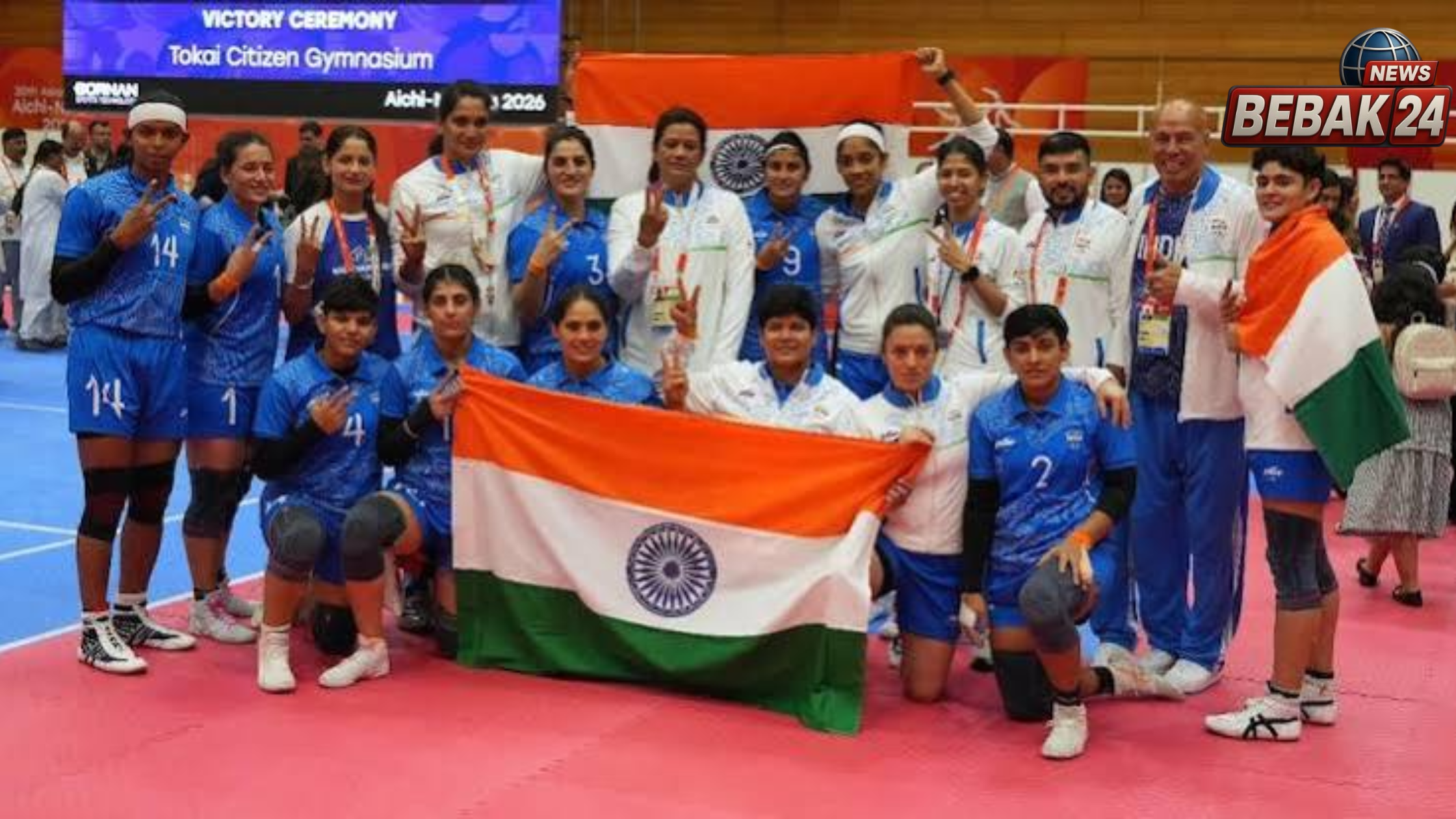 एशियाड में भारत की महिला कबड्डी टीम ने जीता स्वर्ण, ईरान को 37-34 से हराया