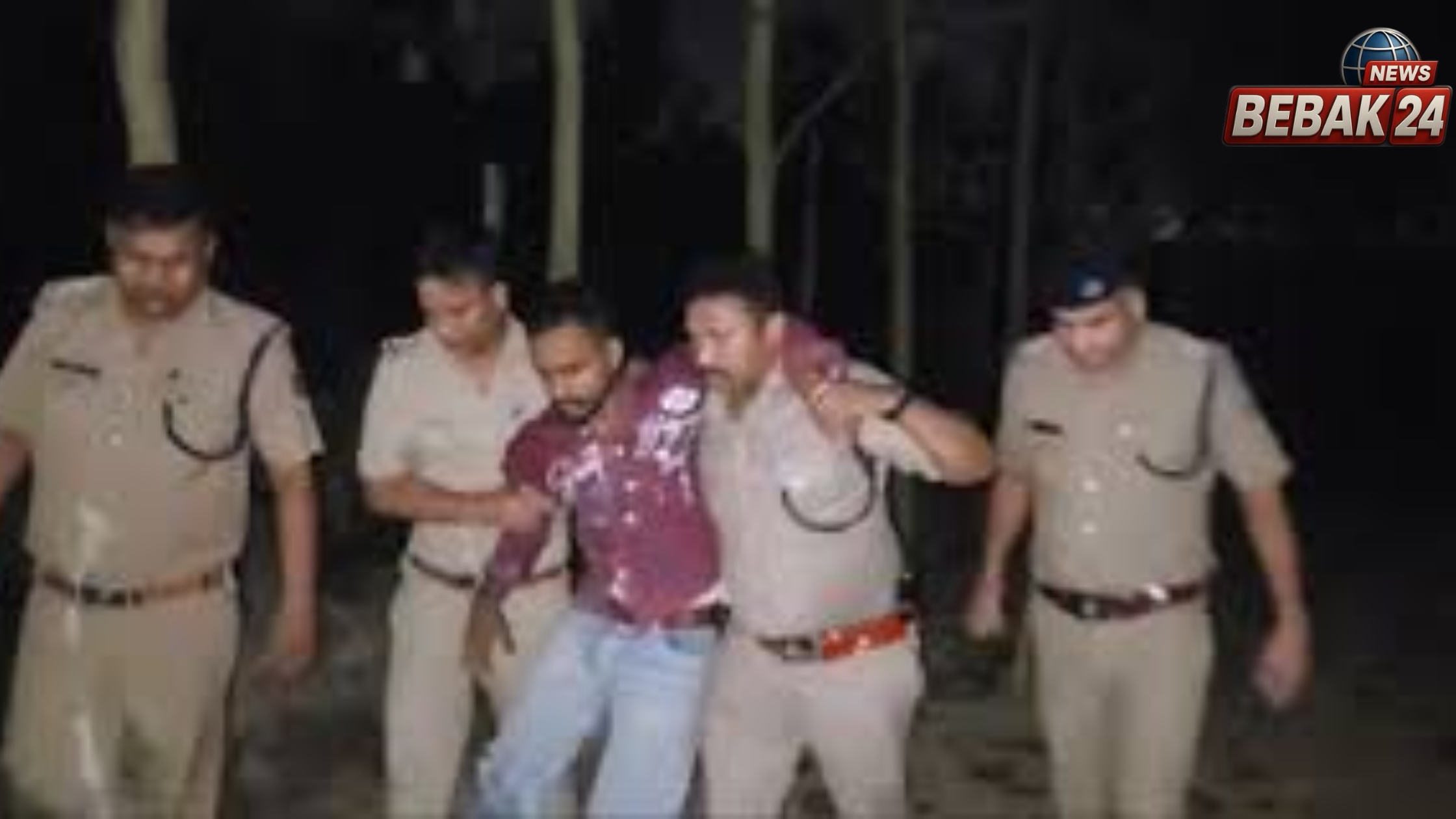 हरिद्वार में हैप्पी हत्याकांड के आरोपी से मुठभेड़, पैर में लगी गोली; साथी फरार
