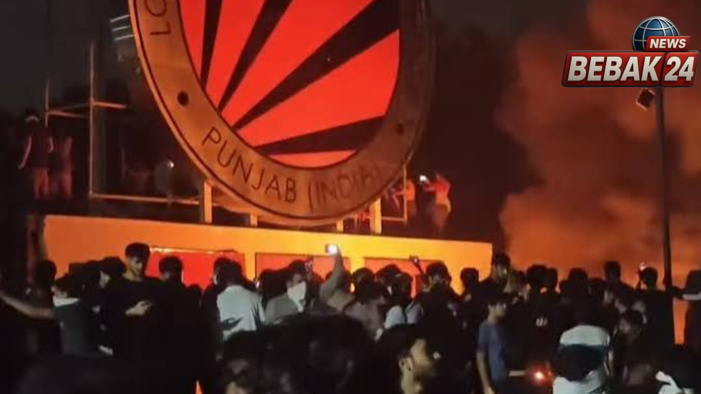 एलपीयू हिंसा में अफवाह से आगजनी तक पहुंचा मामला, भीड़ का नहीं था कोई तय नेतृत्व