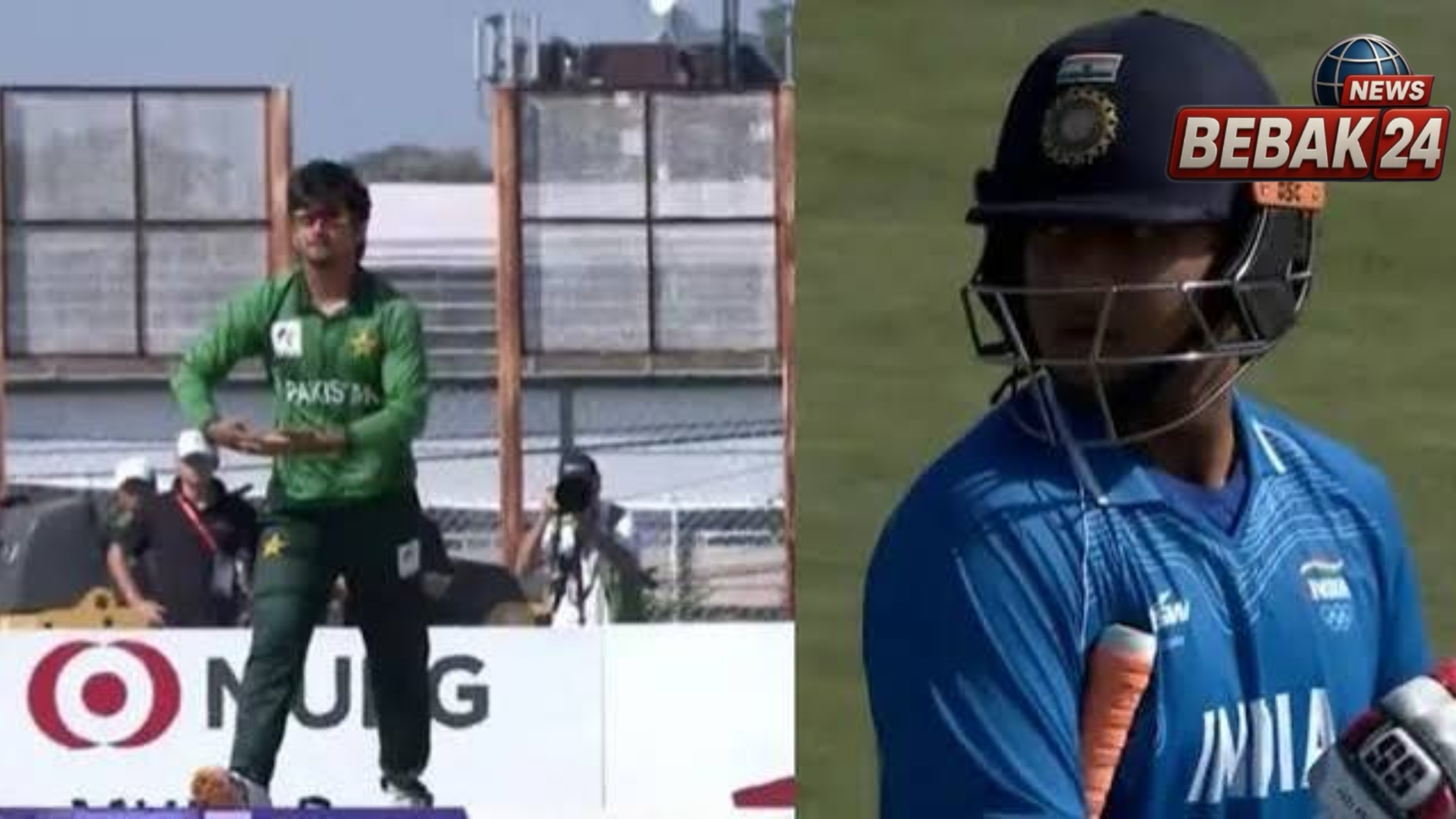 वैभव सूर्यवंशी को आउट कर सैम अयूब का जश्न, अभिषेक शर्मा ने चौके-छक्कों से दिया जवाब