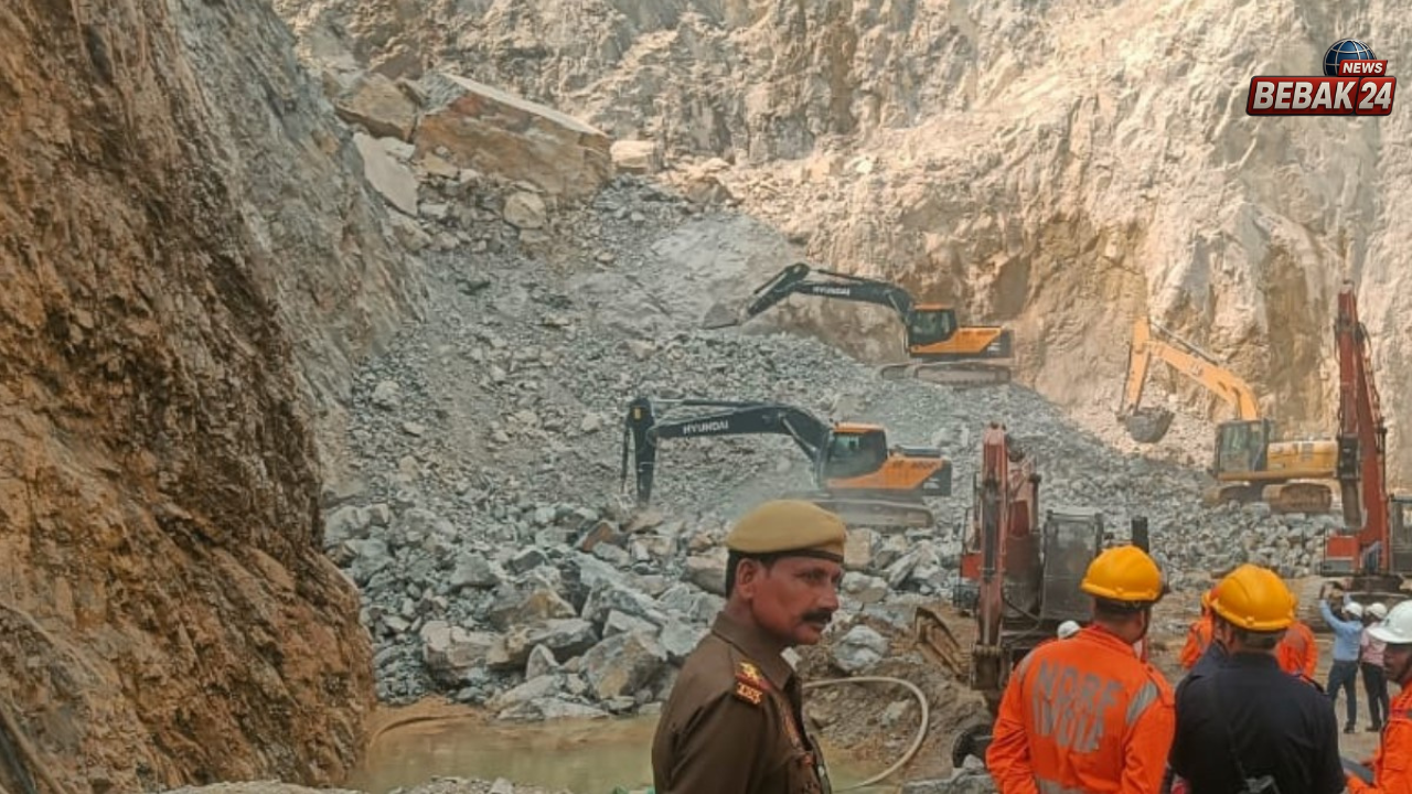 सोनभद्र हादसा: माइनिंग वर्क्स के अज्ञात मालिक की तलाश जारी; पार्टनर नामजद, एक शव बरामद