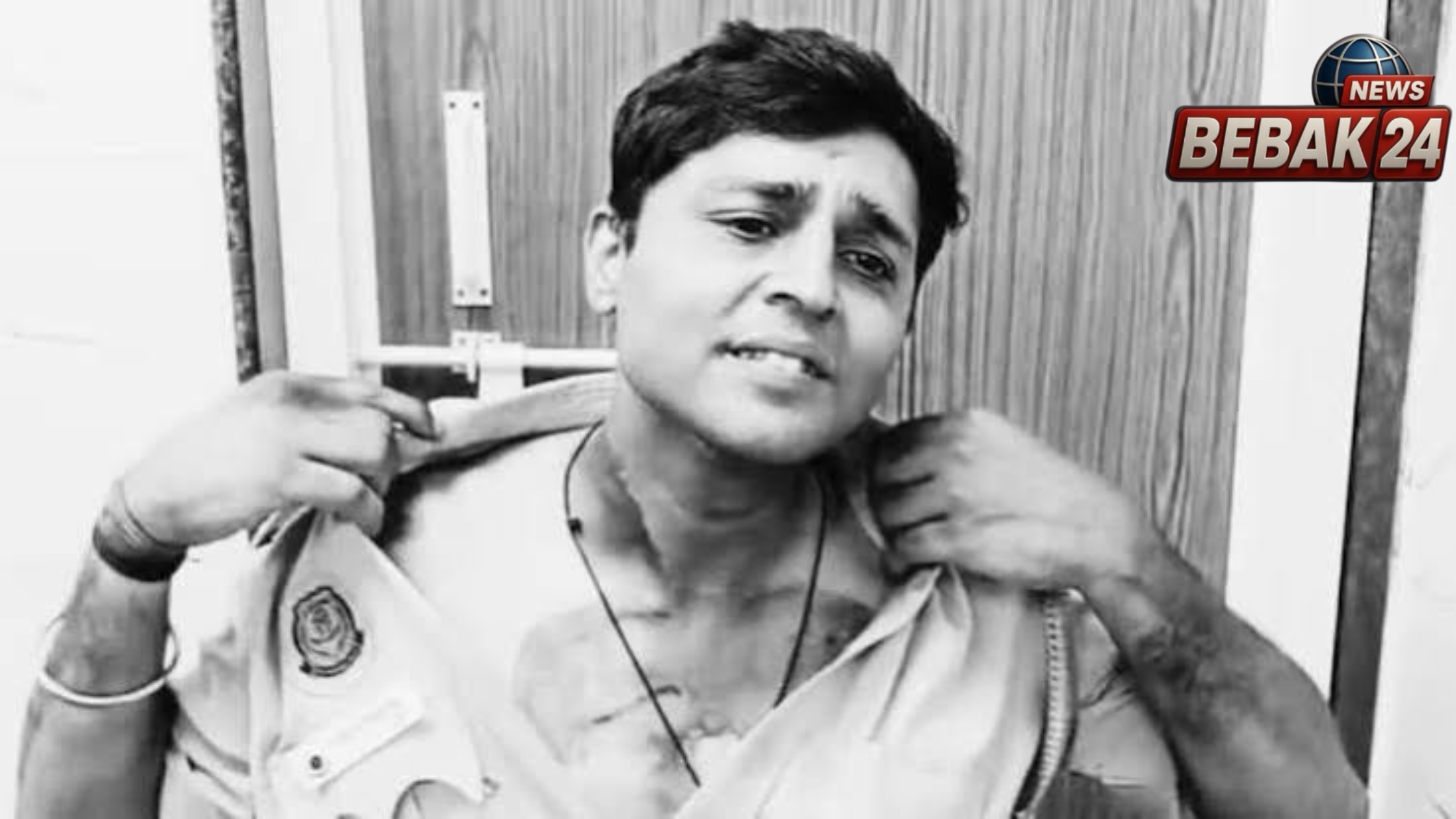कांग्रेस प्रदर्शन में पुलिसकर्मी से मारपीट का आरोप, घायल सिपाही ने रोते हुए सुनाई आपबीती