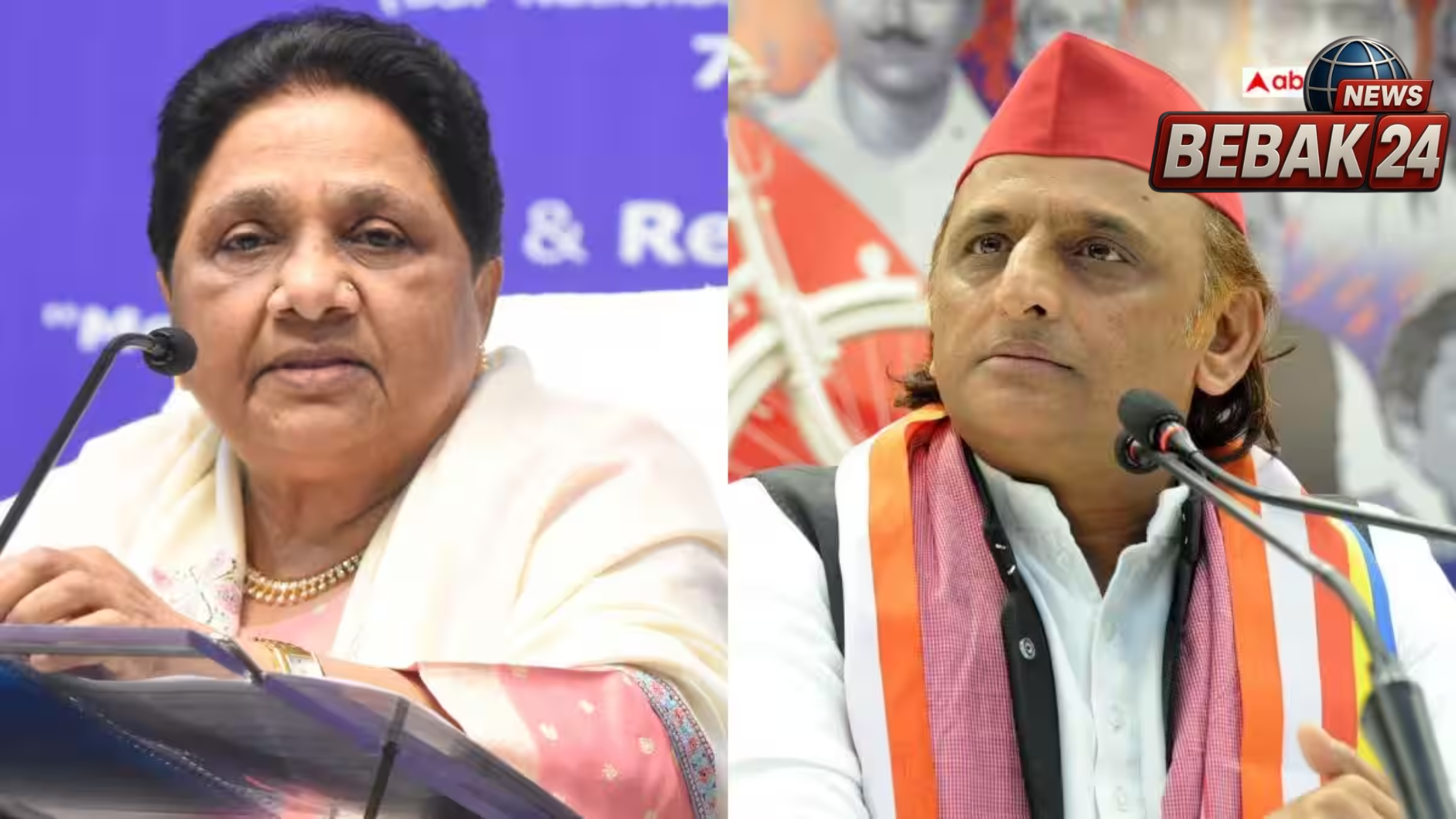 मायावती का अखिलेश पर निशाना, पीडीए रथ के भगवा रंग को लेकर उठाए सवाल