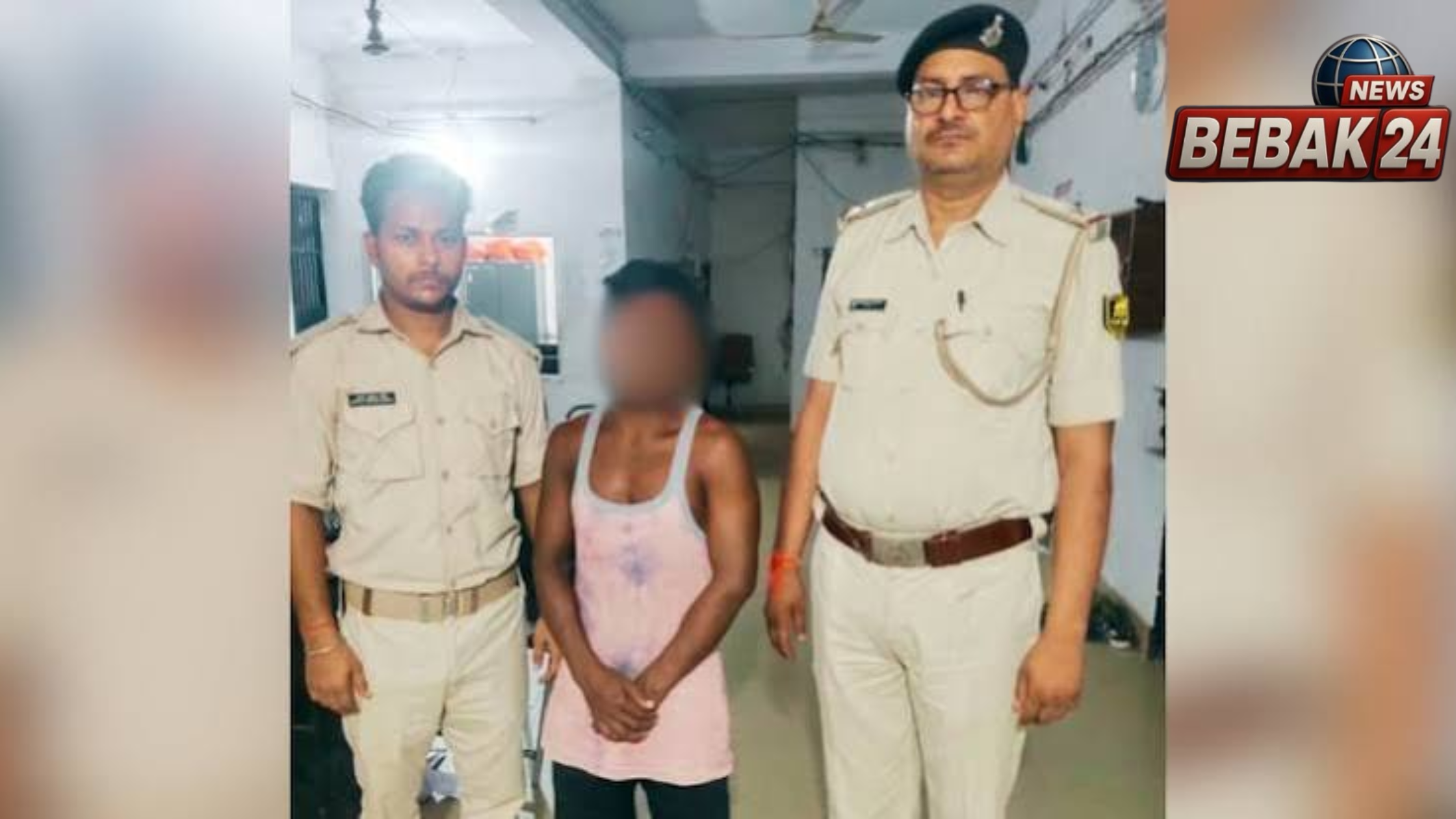 मुजफ्फरपुर में नाबालिग से छेड़खानी का सीसीटीवी सामने आया, आरोपी पहले ही जेल में