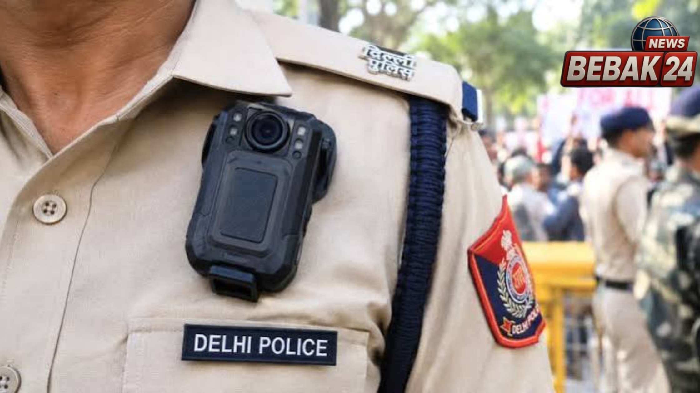 सीजेपी प्रदर्शन में पुलिस के बॉडी कैमरे चर्चा में, जानें कैसे करते हैं काम