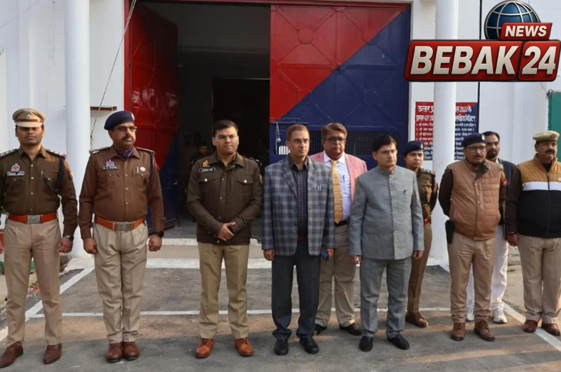 गुरमा जिला कारागार में आलाधिकारियों की छापेमारी, परखी सुरक्षा व्यवस्था