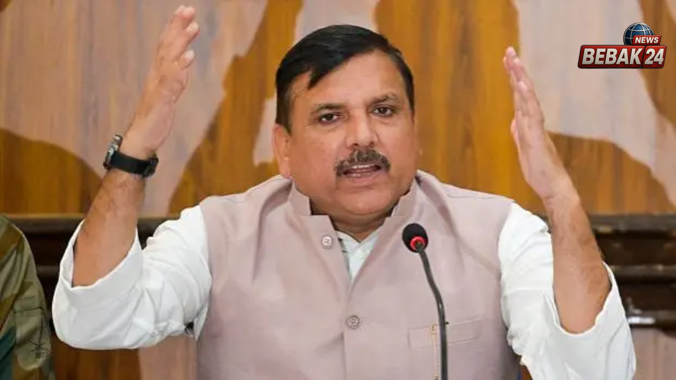 "वीएचपी ने तो पत्र में भी चोरी कर ली, बीजेपी नेताओं के नाम क्यों छुपाए?"&mdash; आलोक कुमार के खत पर भड़के आप सांसद संजय सिंह