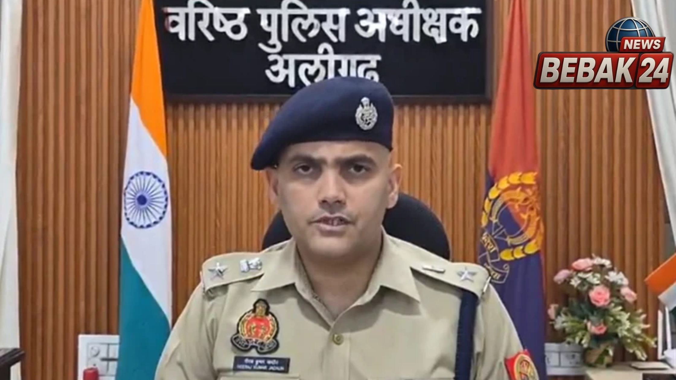 अलीगढ़ में सचिन राघव की पिटाई का वीडियो वायरल, पुलिस ने कई लोगों को हिरासत में लिया