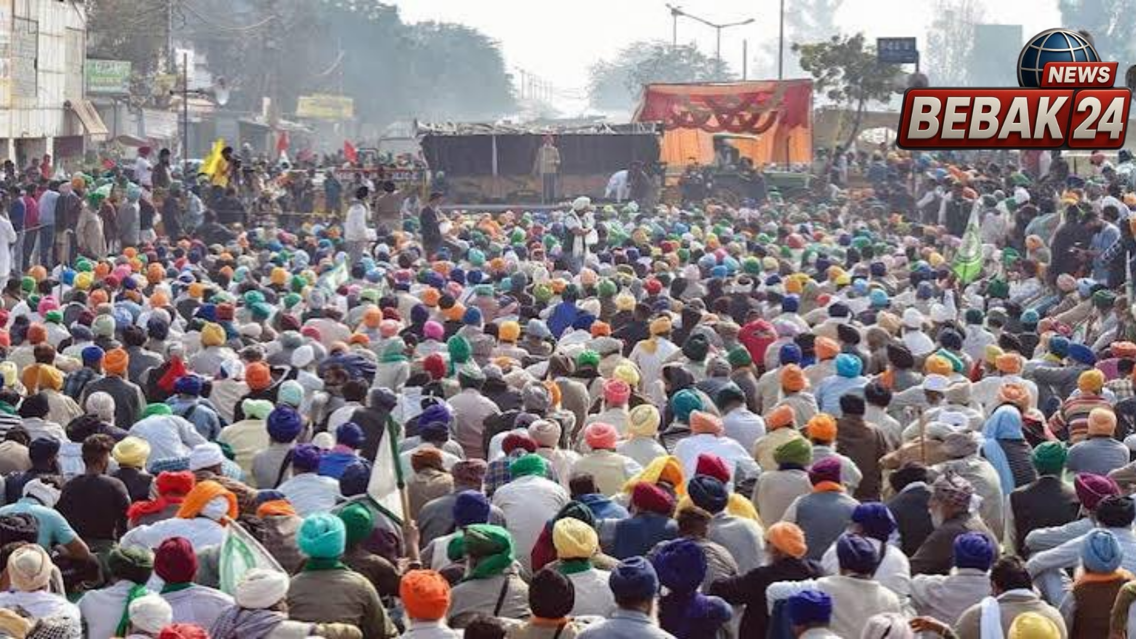 चंडीगढ़ सीमा पर किसानों का डेरा, 7 सितंबर तक चलेगा धरना