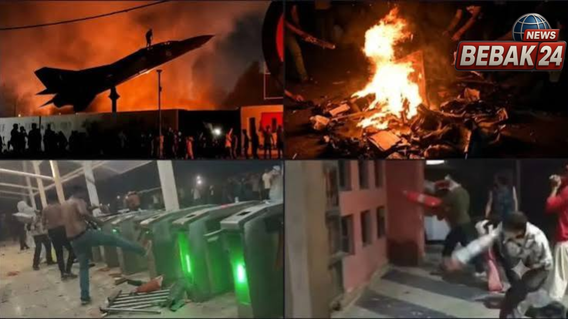 एलपीयू में हिंसा के बाद इंटरनेट बंद, दातर-वॉकी-टॉकी के साथ 5 पकड़े गए