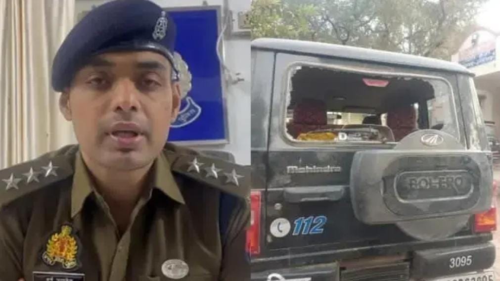 पुलिस पर हमला: पारिवारिक विवाद सुलझाने गई टीम पर भीषण पथराव, 11 नामजद 