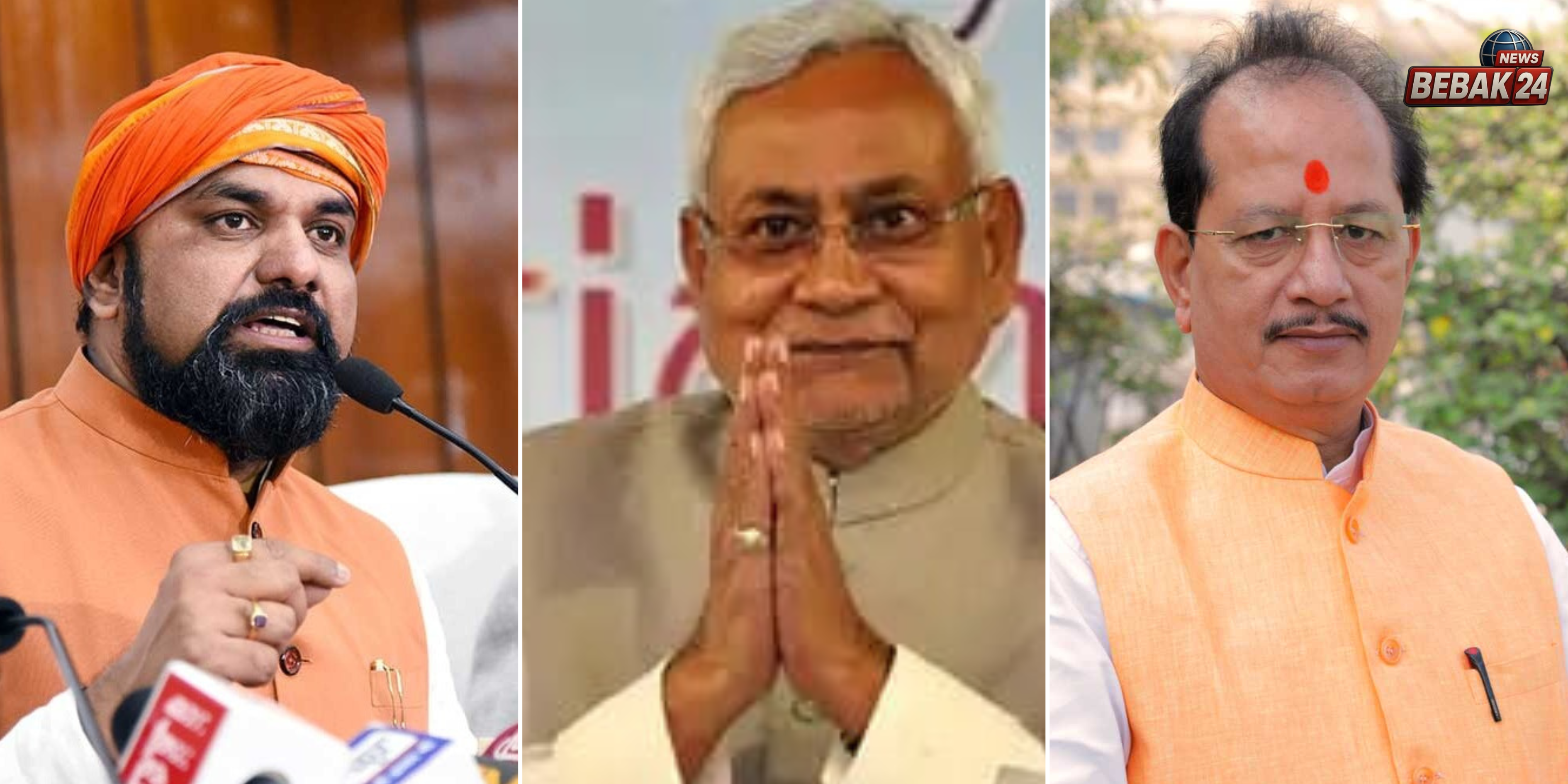 बिहार में सियासी घटनाक्रम तेज़: जेडीयू नेता चुने गए नीतीश कुमार, बीजेपी ने सम्राट चौधरी को बनाया दल का नेता