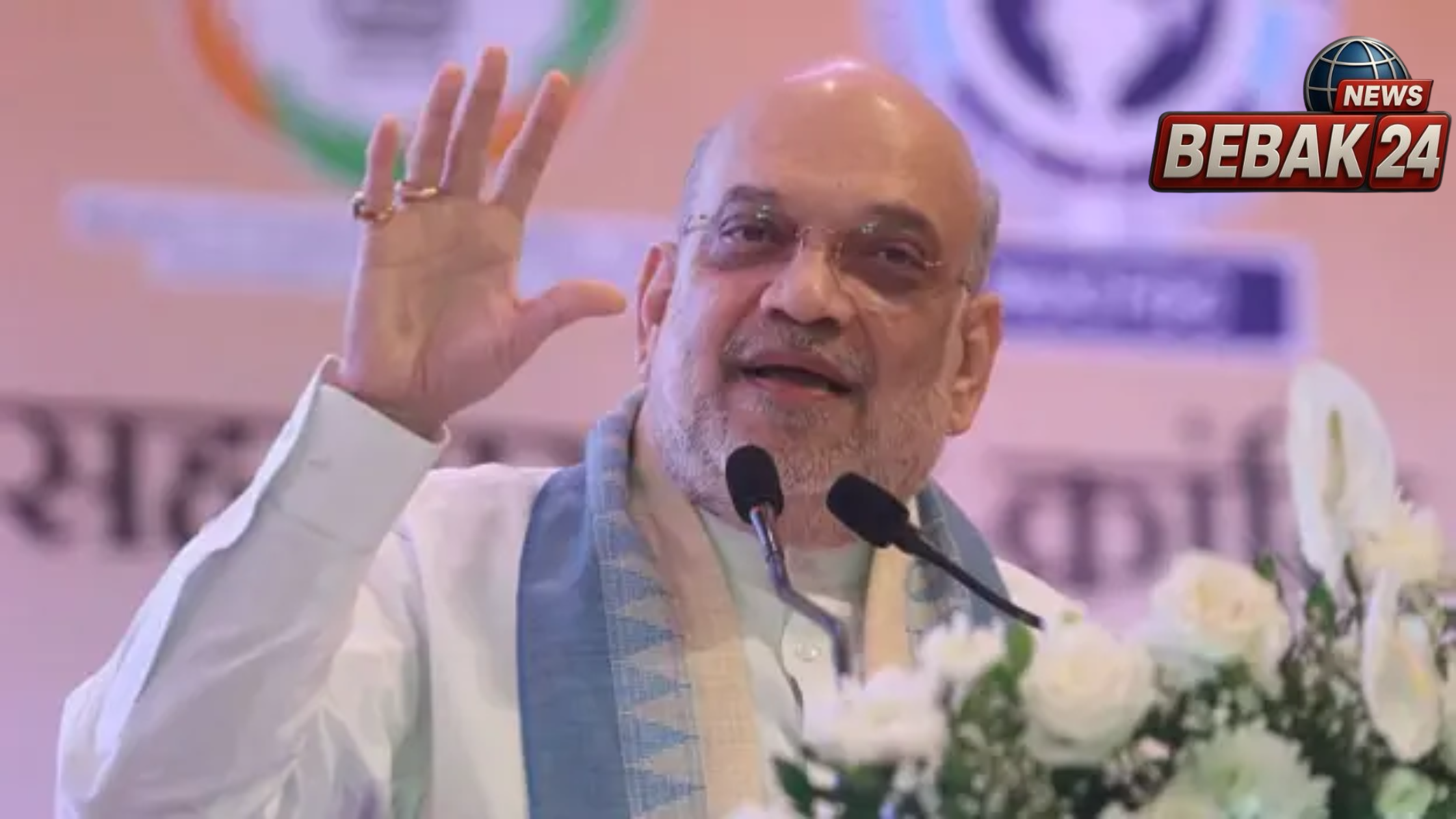 कांग्रेस मुख्यालय में &lsquo;वंदे मातरम्&rsquo; विवाद पर अमित शाह का हमला, बोले- &lsquo;सोनिया गांधी को देश कभी माफ नहीं करेगा&rsquo;