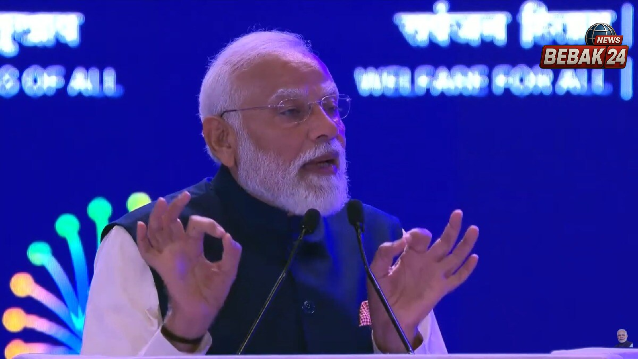 पेरिस में बोले PM मोदी: 'भारत के लिए AI का मतलब ऑल इंक्लूसिव', एफिल टावर पर चल रहा UPI