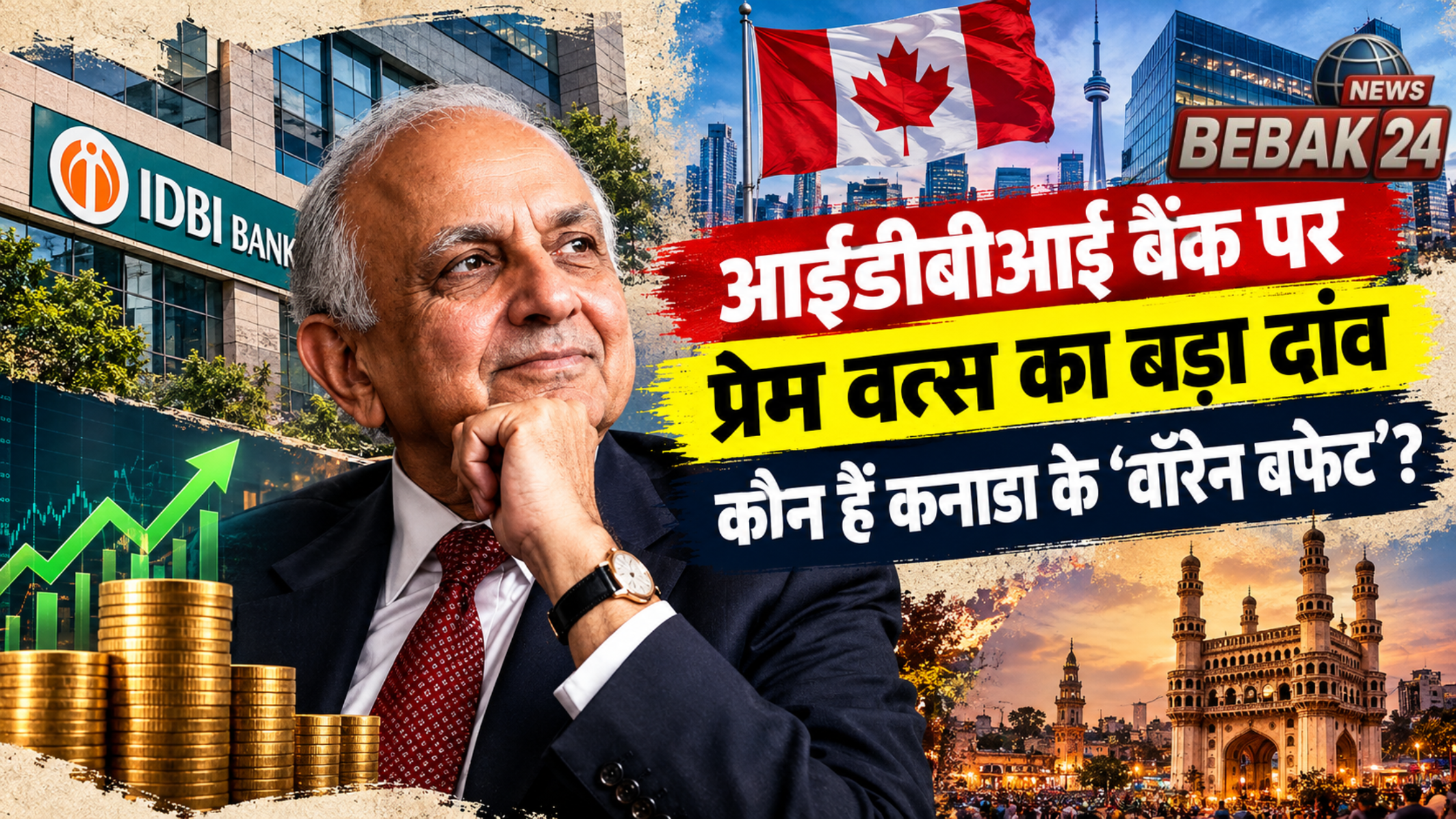 आईडीबीआई बैंक पर प्रेम वत्स का बड़ा दांव, जानिए कौन हैं कनाडा के &lsquo;वॉरेन बफेट&rsquo;